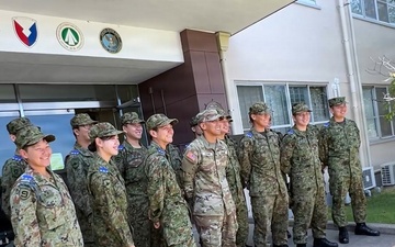 Building Bridges Through Logistics: JGSDF Students Engage With 836th Transportation Battalion at Yokohama North Dock
