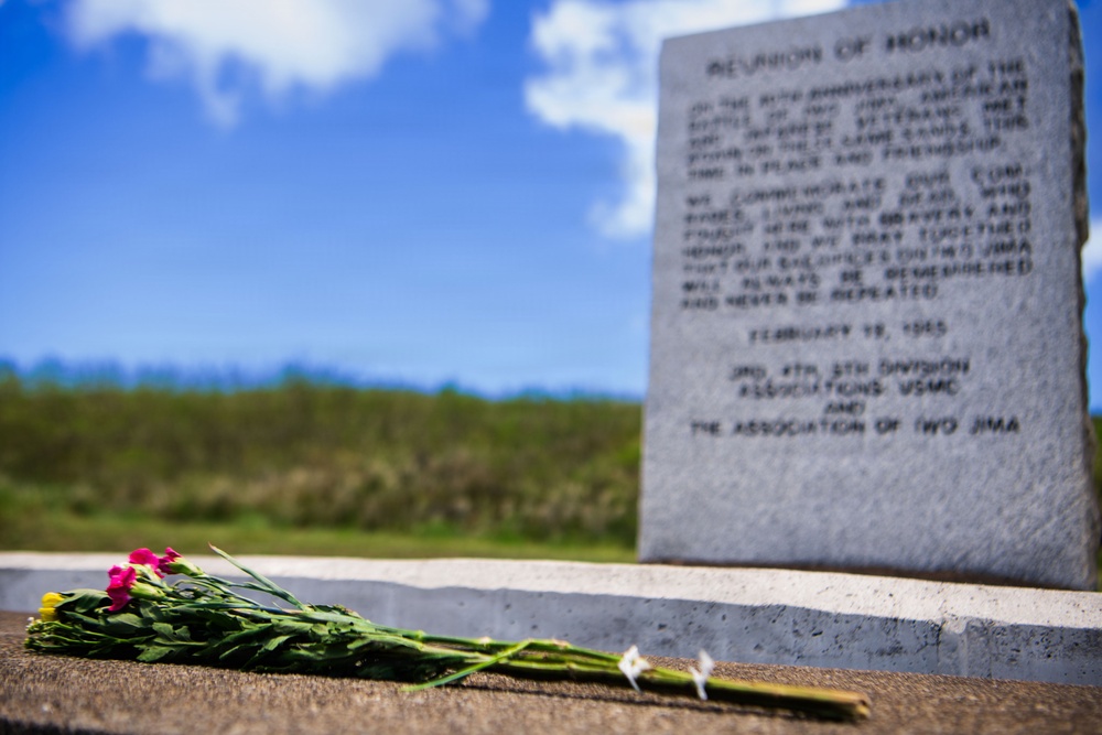 Yokota Airmen visit Iwo To; a World War II historical site