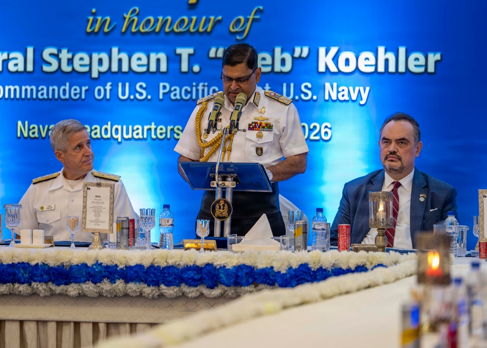 Commander, U.S. Pacific Fleet, Delivers Remarks at Reception Hosted by Bangladesh Navy in Dhaka