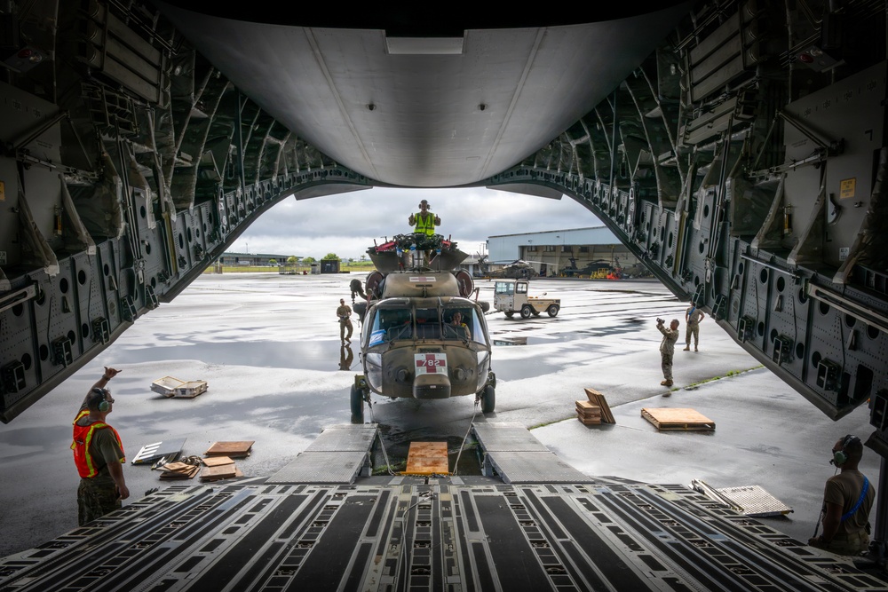Black Hawk Begins Journey to the Philippines