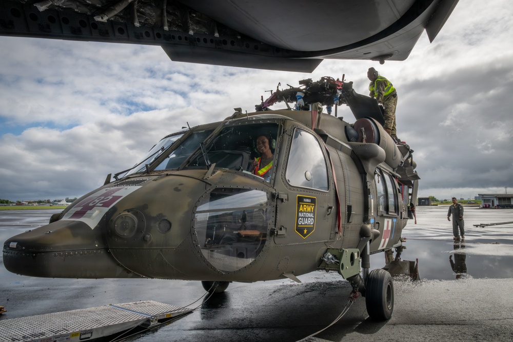 Black Hawk Begins Journey to the Philippines