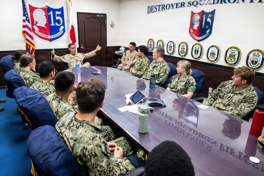 Midshipmen visit DESRON 15 during summer cruise