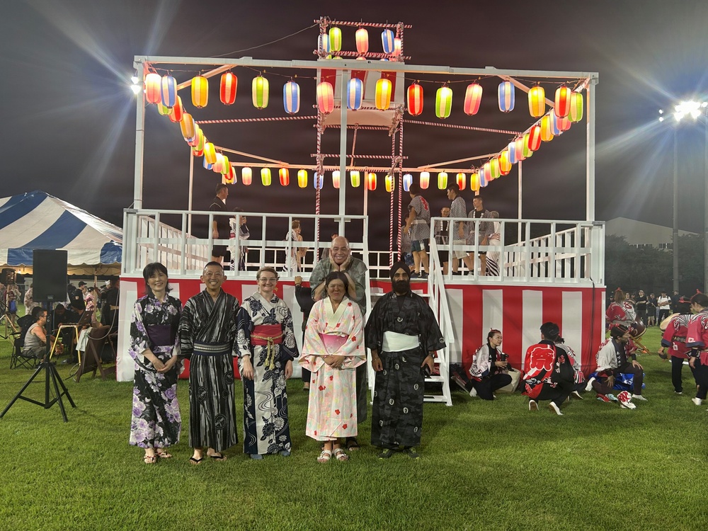 USACE JED Group Photo at Bon Odori Festival 2026