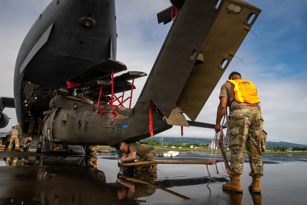 Black Hawk Begins Journey to the Philippines