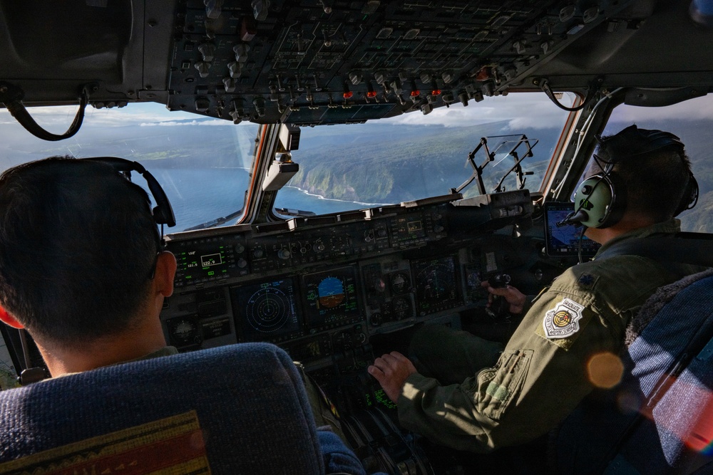 Crossing the Hawaiian Islands