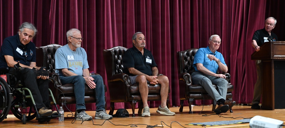 Supersonic stories: SR-71 Blackbird veterans visit RAF Mildenhall