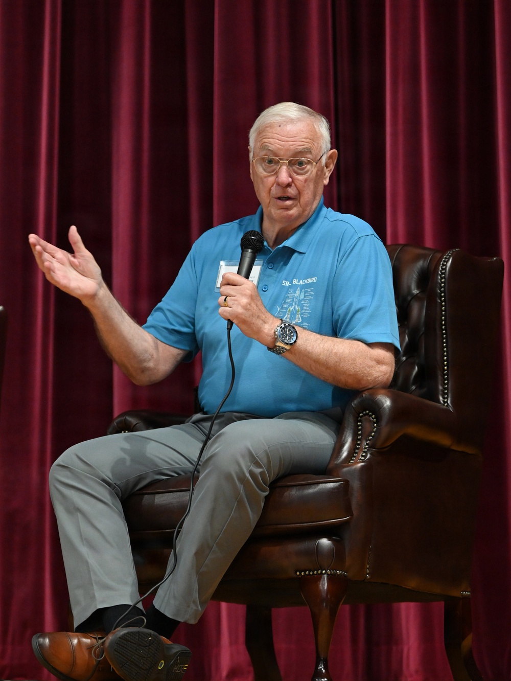 Supersonic stories: SR-71 Blackbird veterans visit RAF Mildenhall