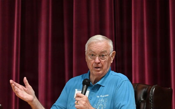 Supersonic stories: SR-71 Blackbird veterans visit RAF Mildenhall