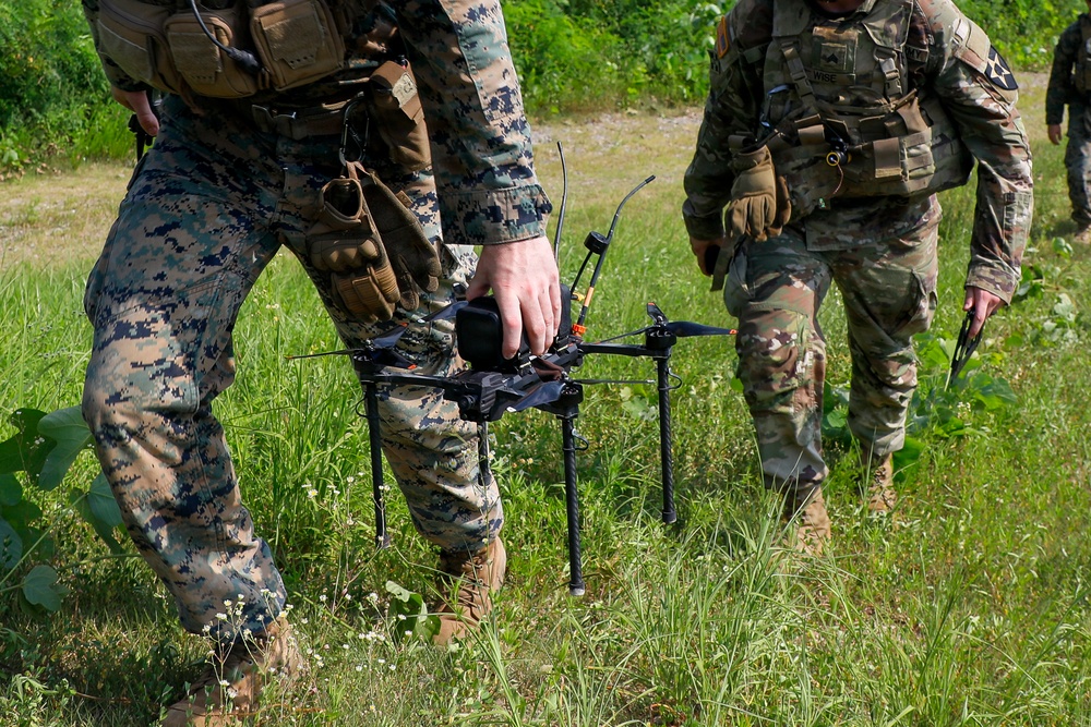 2ID/RUCD, Marines, strengthen lethality during FPV drone training