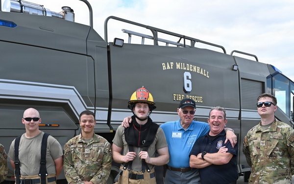 Supersonic stories: SR-71 Blackbird veterans visit RAF Mildenhall