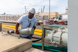 NNSY Teams Prepare Pier 5 for Historic First Visit from USS Gerald R. Ford