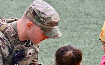USAG Stuttgart MPs connect with military community during National Night Out