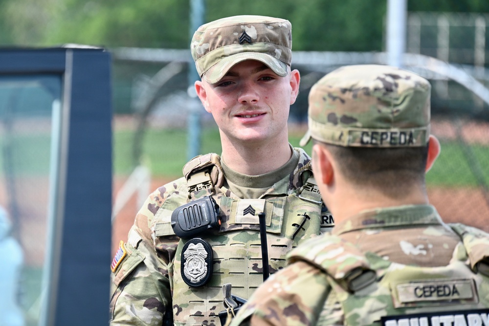 USAG Stuttgart MPs connect with military community during National Night Out