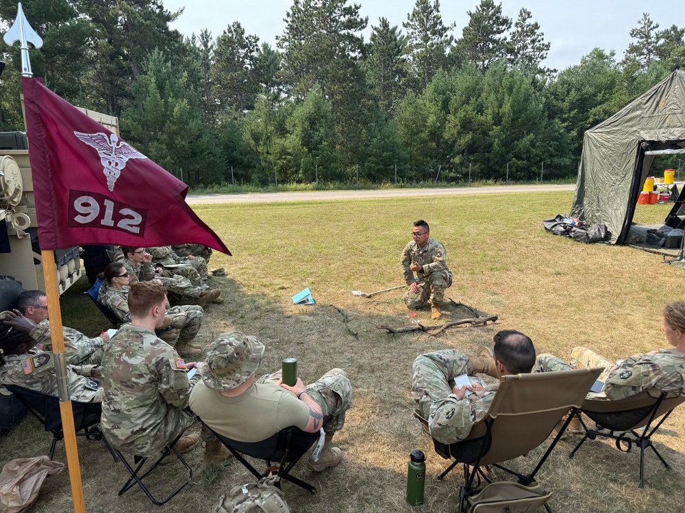 912th FRSD Rehearses Vehicle Recovery Mission