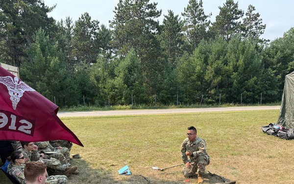 912th FRSD Rehearses Vehicle Recovery Mission