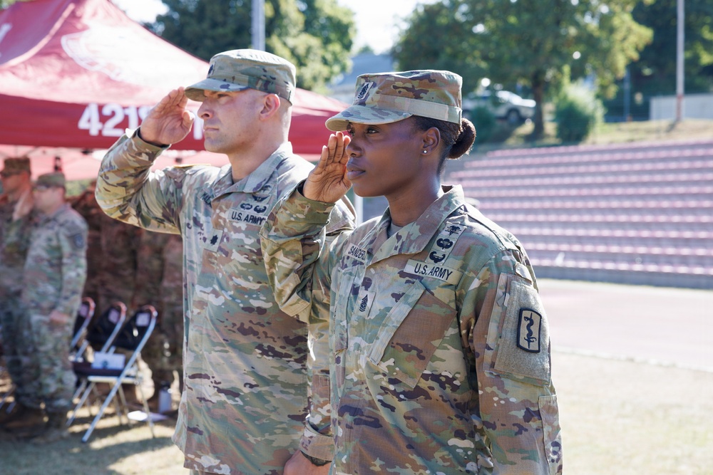 421st MMB Assumption of Responsibility Ceremony