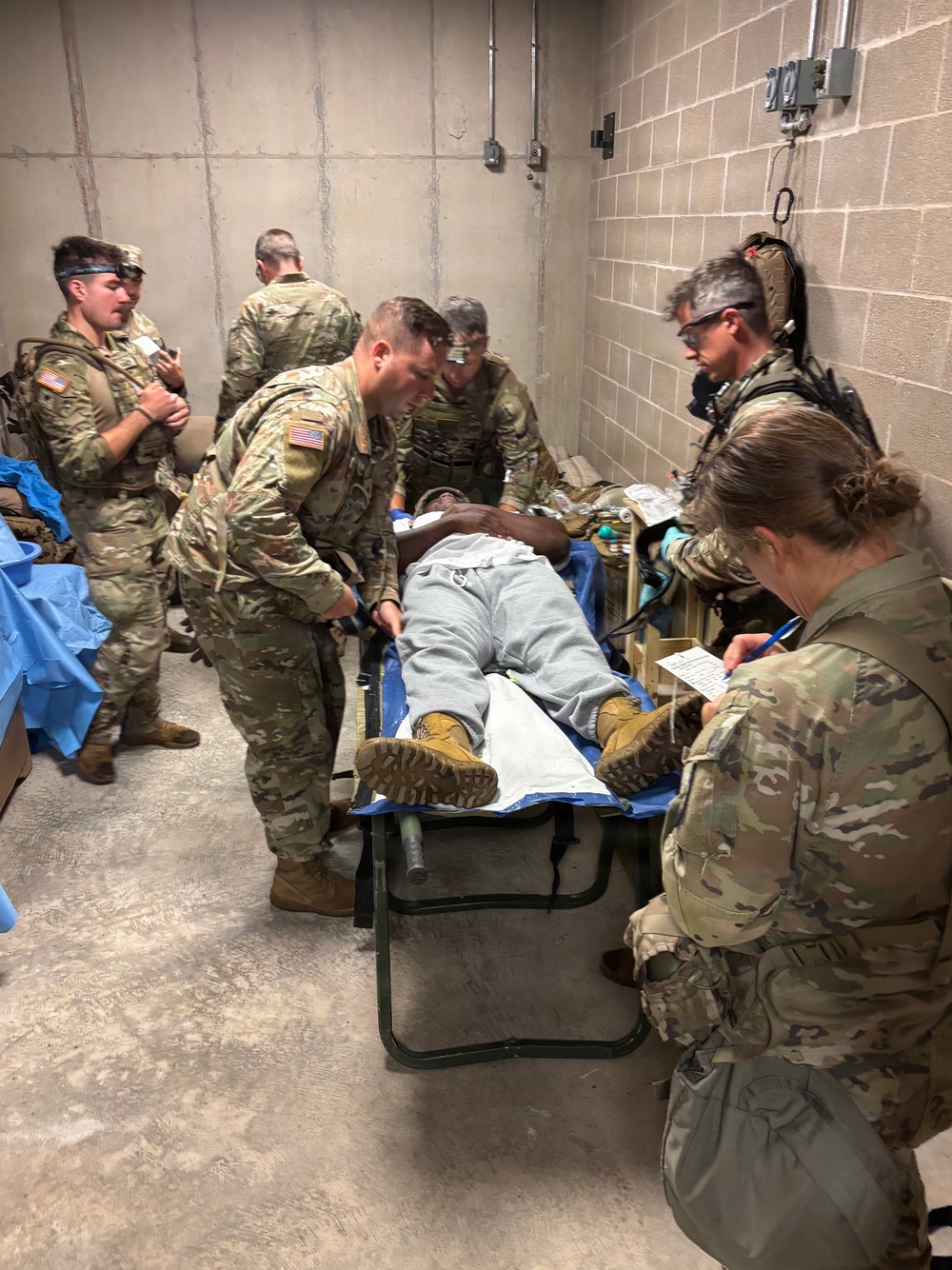 FRSDs Integrate for Casualty Care in a Small Team