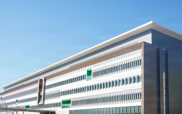Construction continues on the Louisville Medical Center Aug. 4, 2026