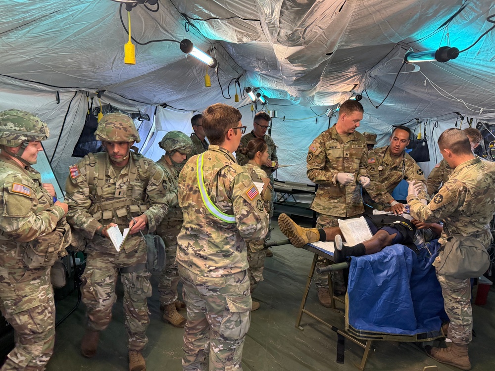 Combined FRSD Team Resuscitates Simulated Casualty