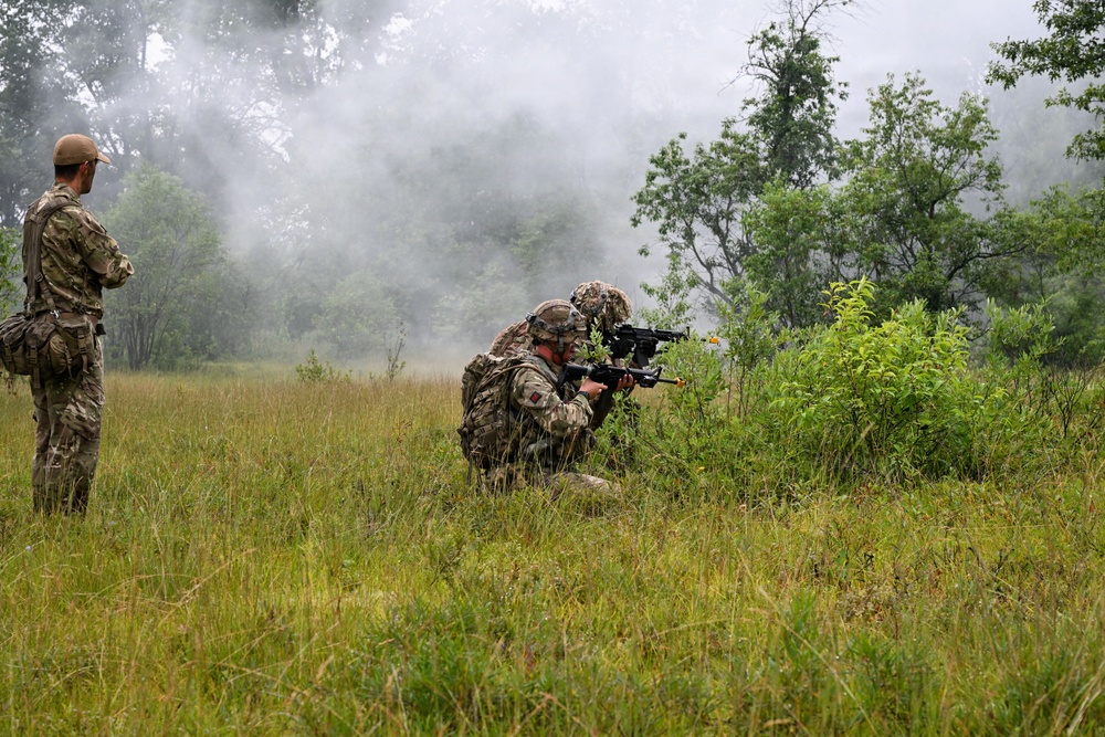 3rd Royal Welsh perform STX lanes during Northern Strike 26