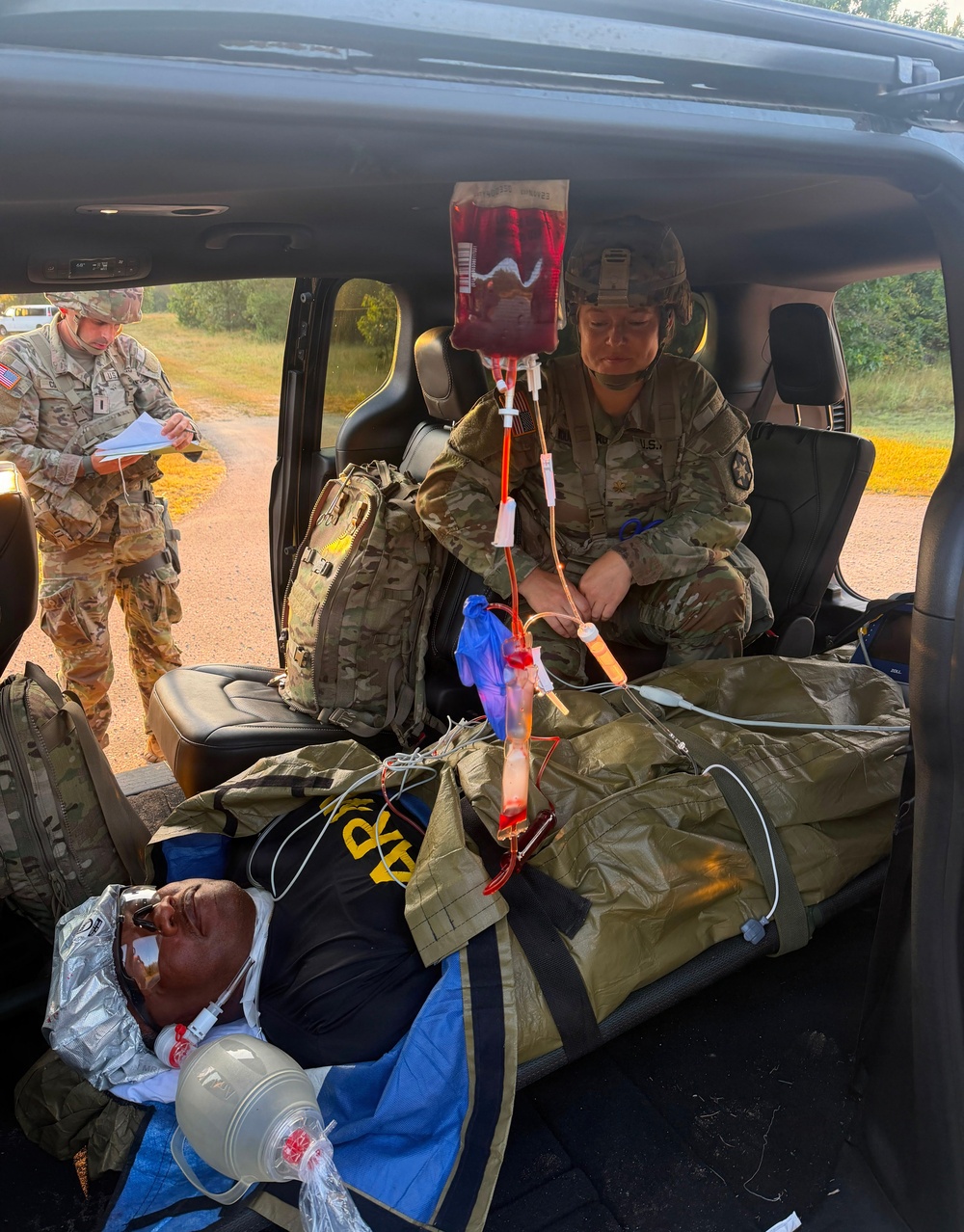 Multi-Unit FRSD Training Reinforces En Route Casualty Care