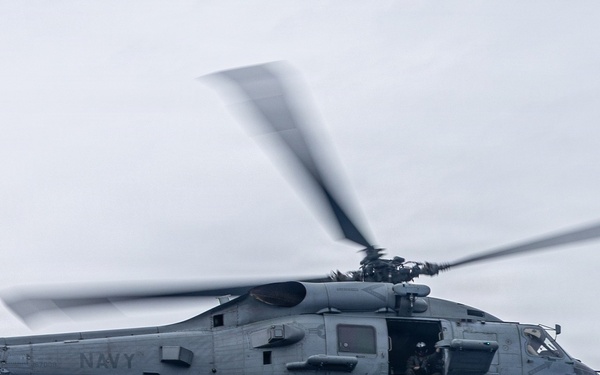 USS Mustin conducts routine operations
