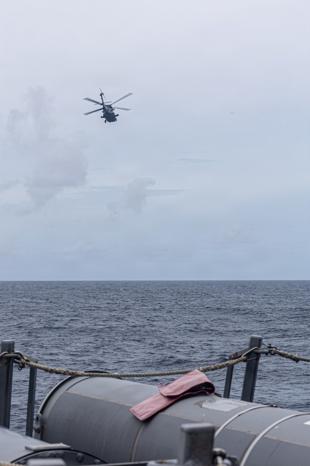 USS Mustin conducts routine operations