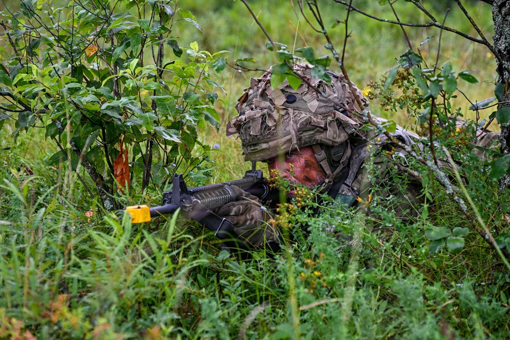 3rd Royal Welsh perform STX lanes during Northern Strike 26