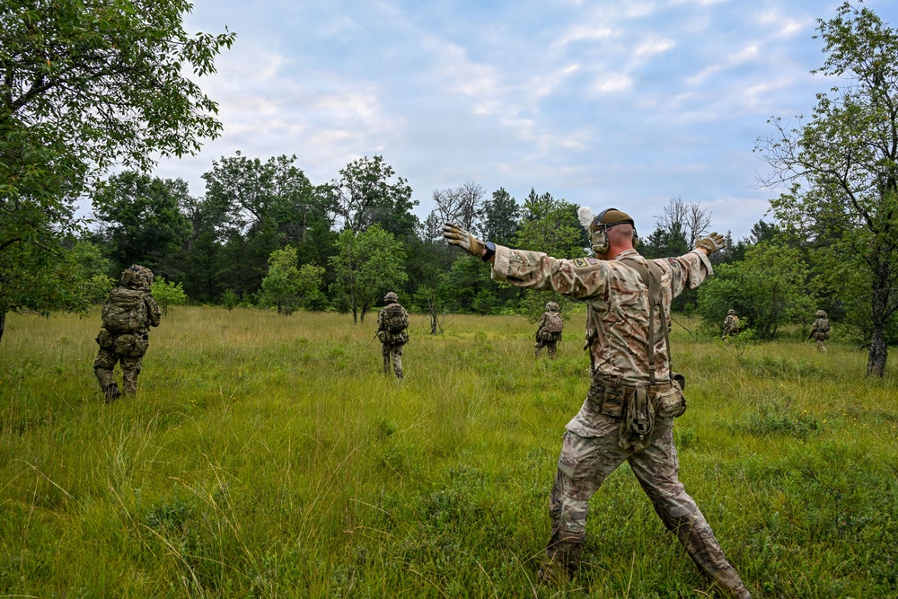3rd Royal Welsh perform STX lanes during Northern Strike 26