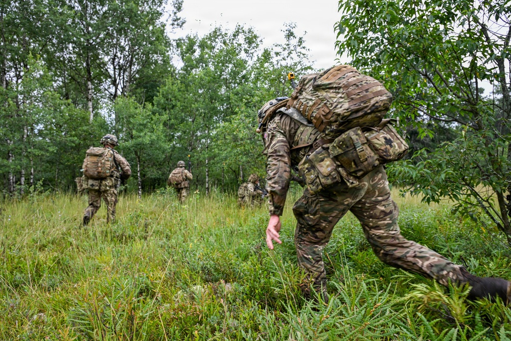 3rd Royal Welsh perform STX lanes during Northern Strike 26