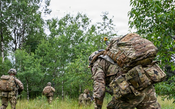 3rd Royal Welsh perform STX lanes during Northern Strike 26