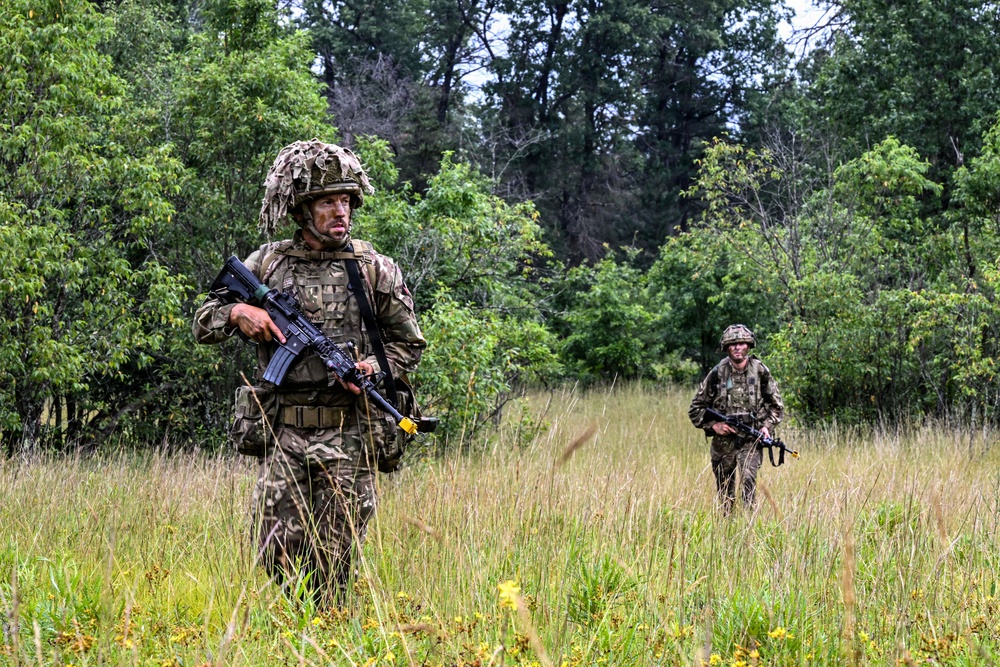 3rd Royal Welsh perform STX lanes during Northern Strike 26