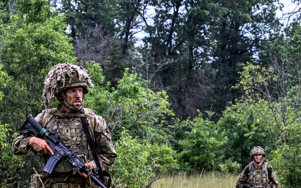 3rd Royal Welsh perform STX lanes during Northern Strike 26