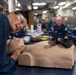 John Paul Jones Sailor Conducts CPR Training