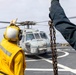 Milius conducts flight operations