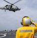 Milius conducts flight operations