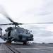 USS Mustin conducts flight operations
