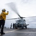 USS Mustin conducts flight operations