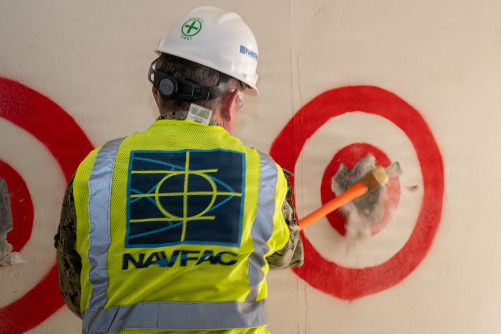 NSA Souda Bay and NAVFAC EURAFCENT Hold a Joint Mobility Processing Center Groundbreaking Ceremony