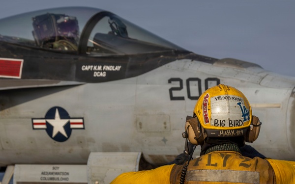 Abraham Lincoln Conducts Flight Operations