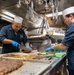 USS Mustin conducts galley operations