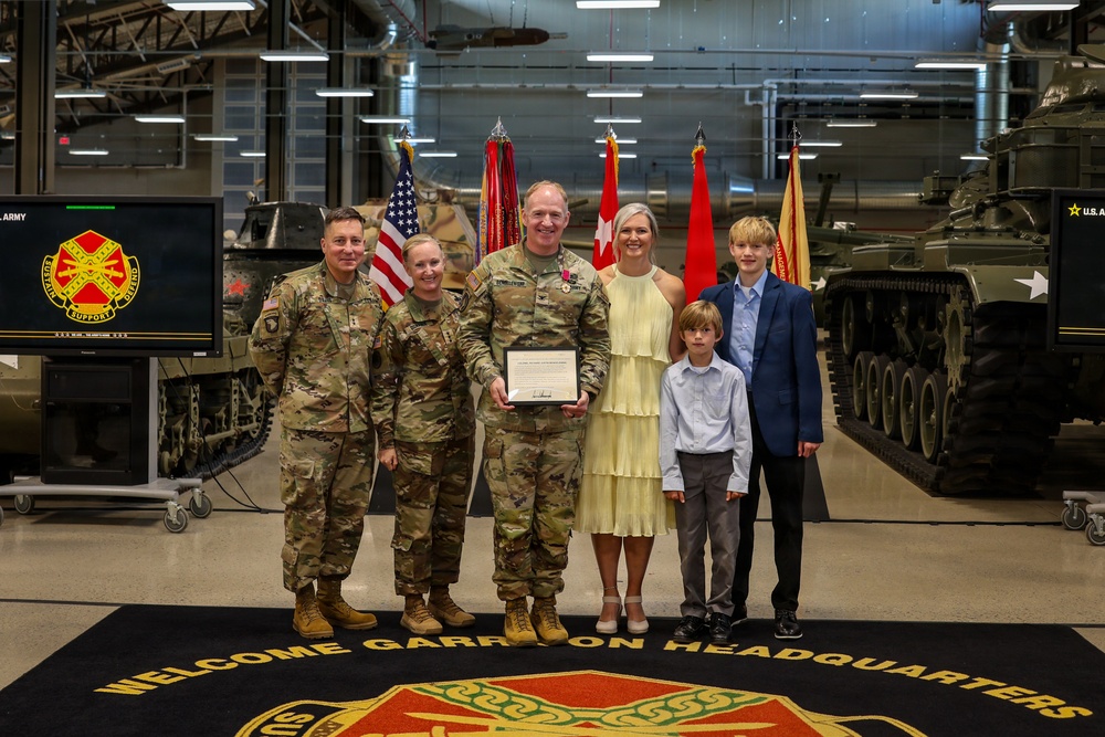 Fort Lee honors Col. Richard J. Bendelewski during retirement ceremony