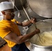 USS Mustin conducts galley operations