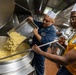 USS Mustin conducts galley operations