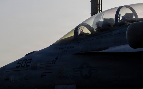 Abraham Lincoln Conducts Flight Operations