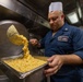 USS Mustin conducts galley operations