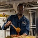 USS Mustin conducts galley operations