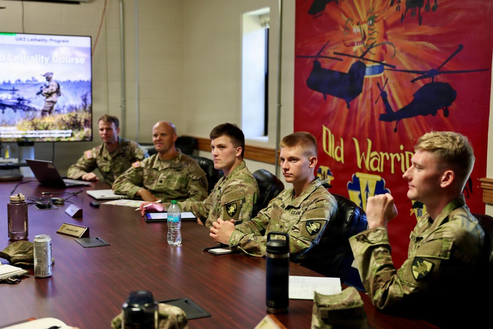 West Point Cadets Get Early Look at Army Aviation’s Future During Fort Rucker Visit