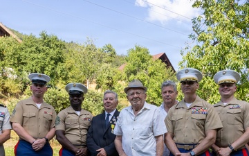 MARFOREUR/AF honors Marines that fought in France in WWII