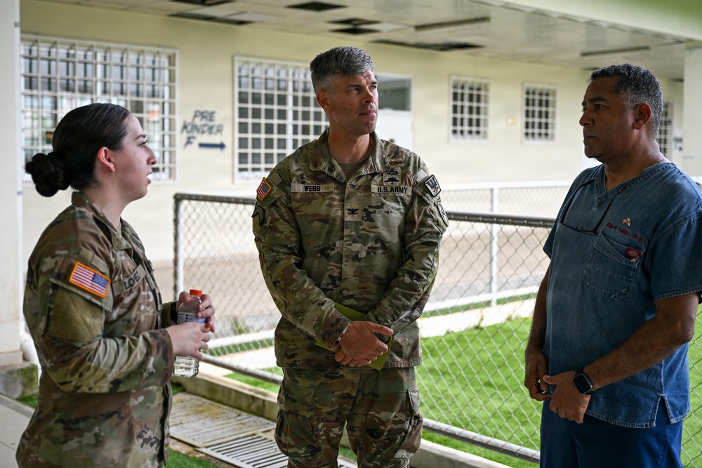 Joint Task Force-Bravo, Missouri Air National Guard and Panama’s Ministerio de Salud participate in a Medical Readiness Training Exercise